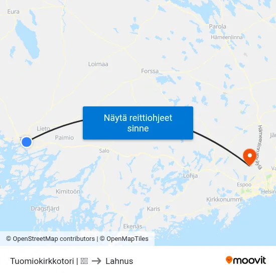 Tuomiokirkkotori | 🌳🍽 to Lahnus map