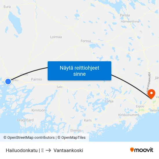 Hailuodonkatu | 🌳 to Vantaankoski map