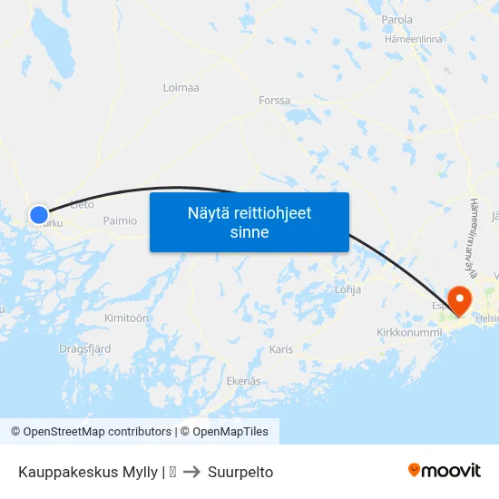 Kauppakeskus Mylly | 🛍 to Suurpelto map