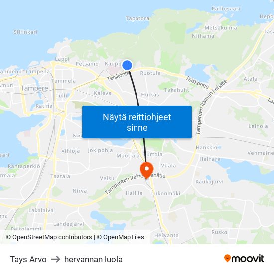 Tays Arvo to hervannan luola map