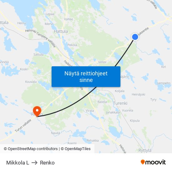 Mikkola L to Renko map