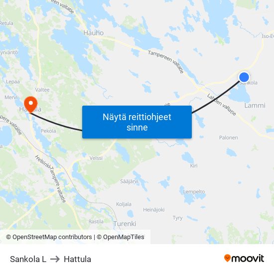Sankola L to Hattula map