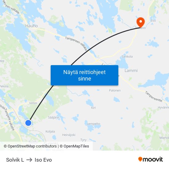 Solvik L to Iso Evo map