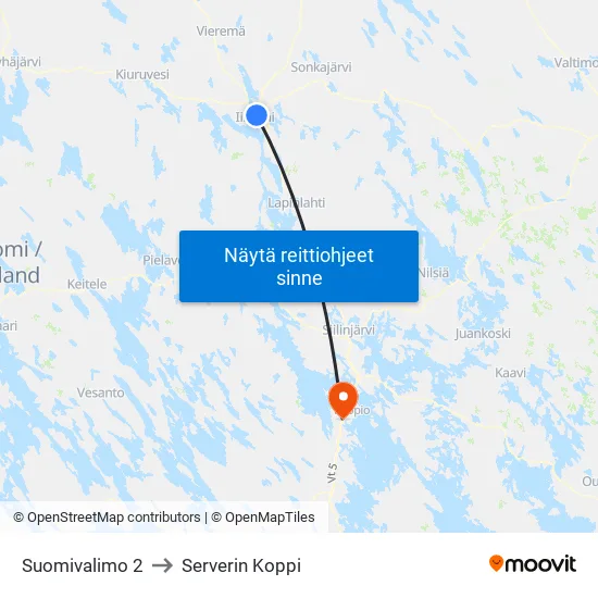 Suomivalimo 2 to Serverin Koppi map