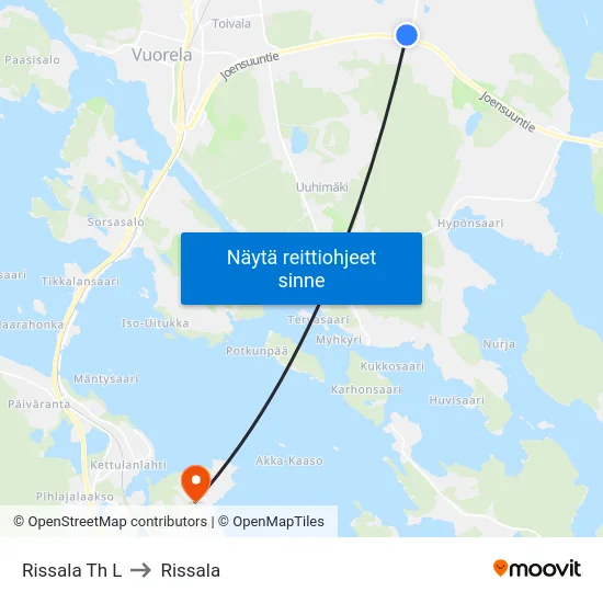 Rissala Th L to Rissala map