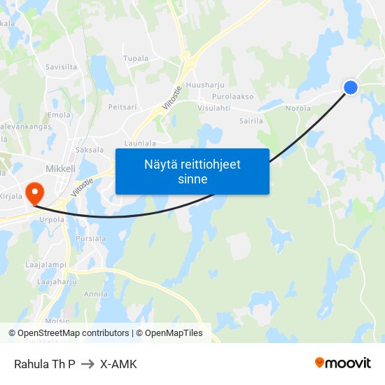 Rahula Th  P to X-AMK map