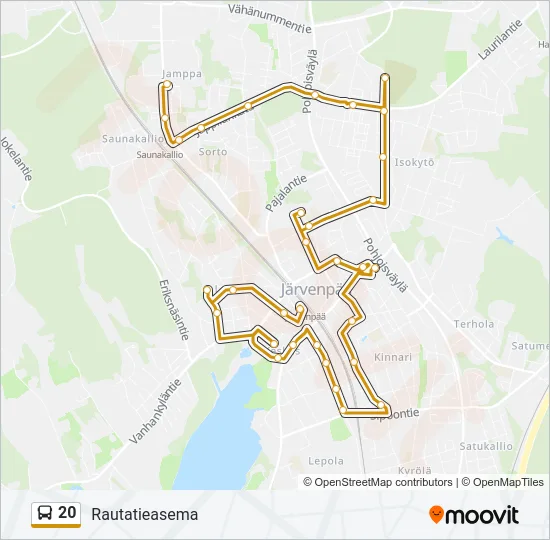 20  Line Map