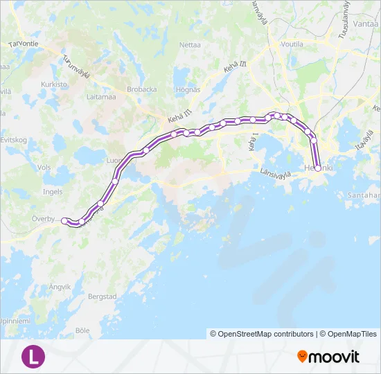 L Train Line Map