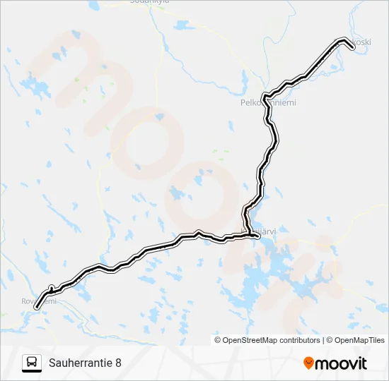 ROVANIEMI BUS STATION SAUHERRANTIE 8 Route: Schedules, Stops & Maps ...