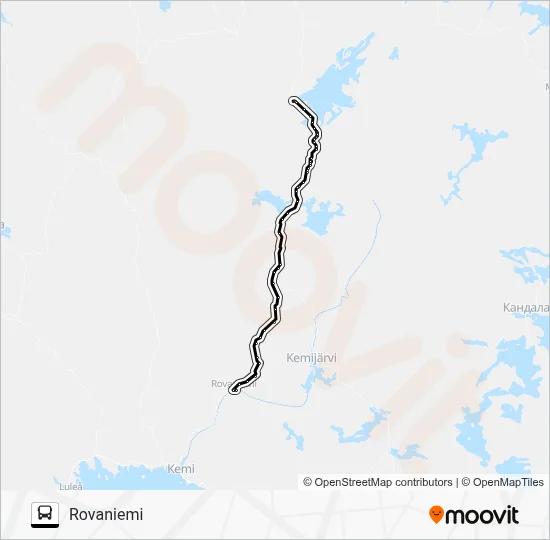 INARI ROVANIEMI Route: Schedules, Stops & Maps - Rovaniemi (Updated)