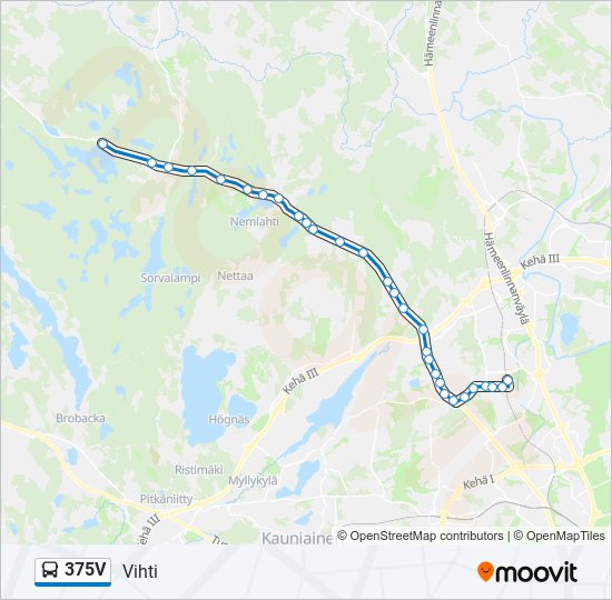 375V bus Line Map