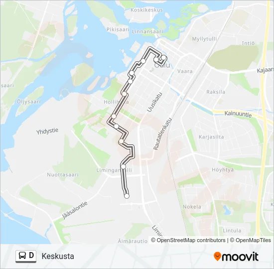 D  Line Map