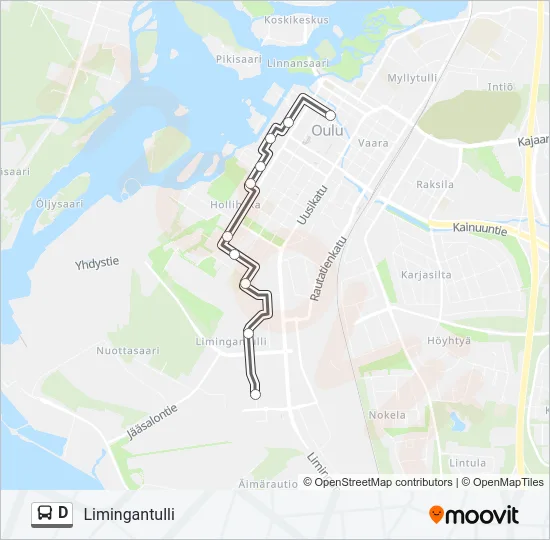 D  Line Map