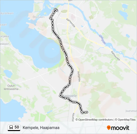 50  Line Map