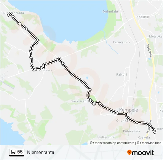 55  Line Map