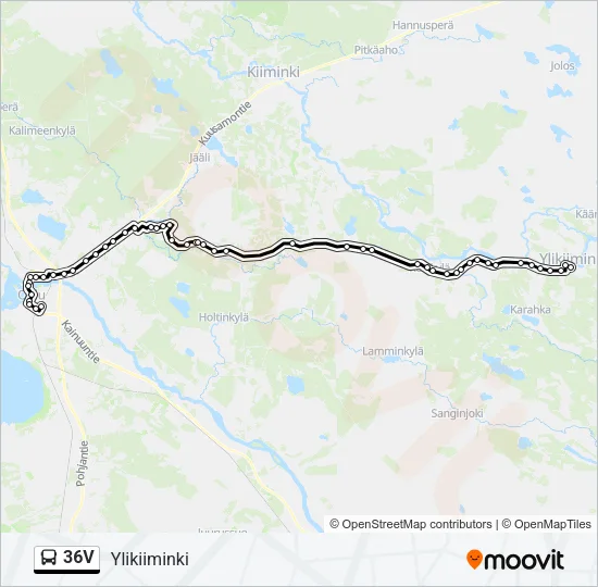 36V  Line Map