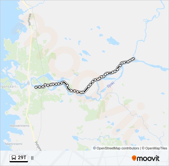 29T bus Line Map