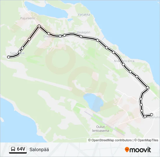 64V  Line Map