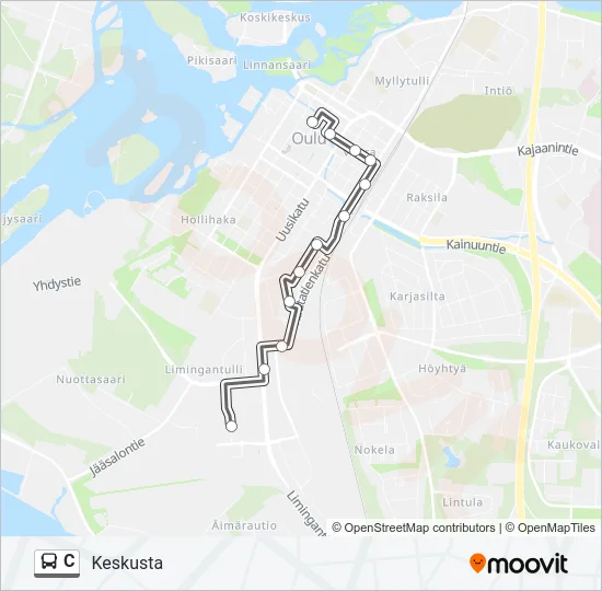 C  Line Map