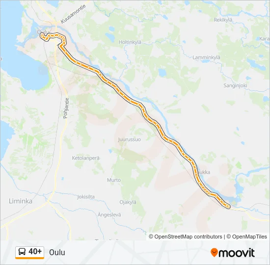 40+  Line Map