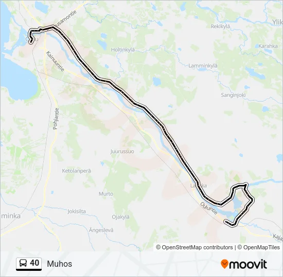 40  Line Map