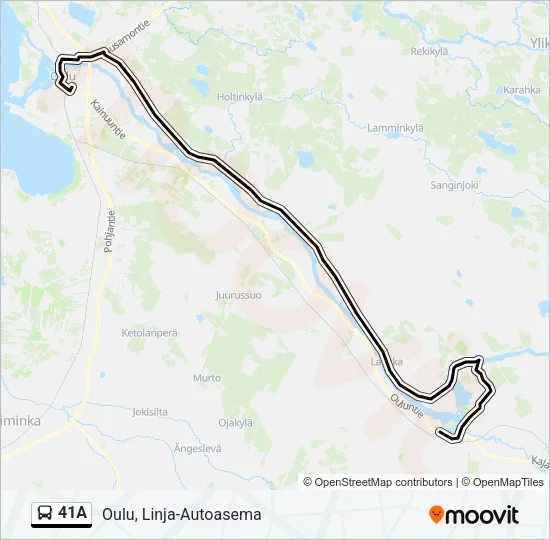 41A  Line Map