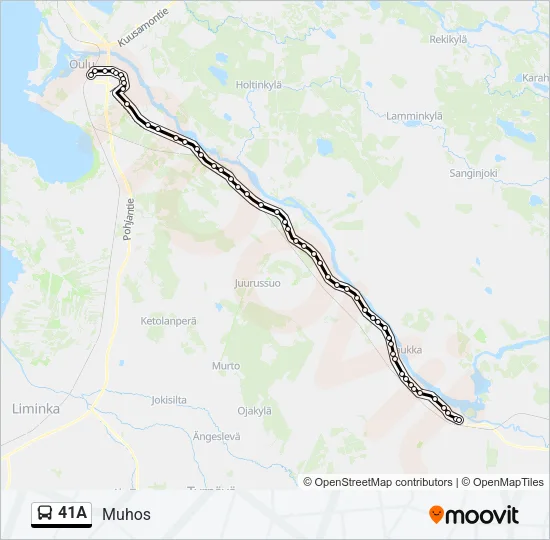 41A  Line Map