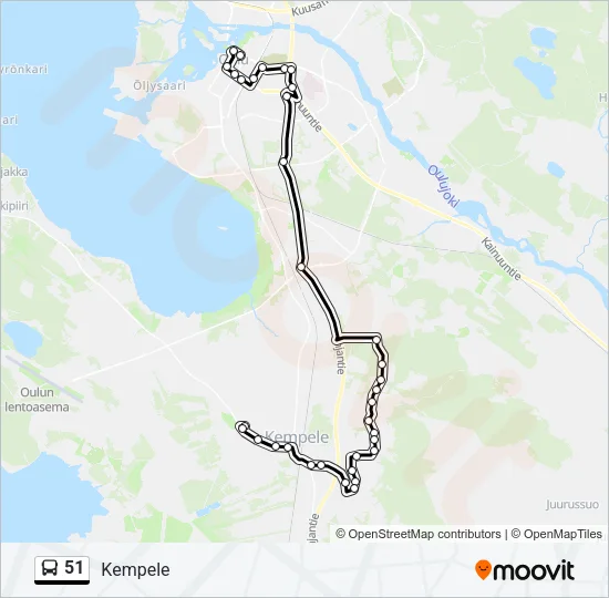 51  Line Map
