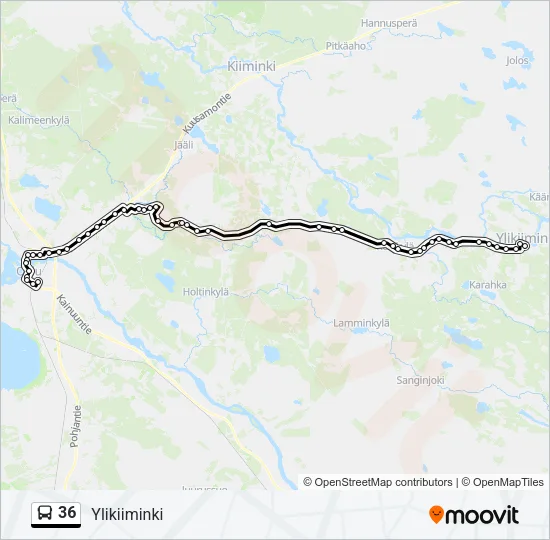 36  Line Map
