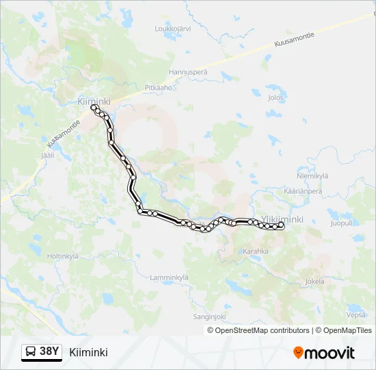 38Y  Line Map