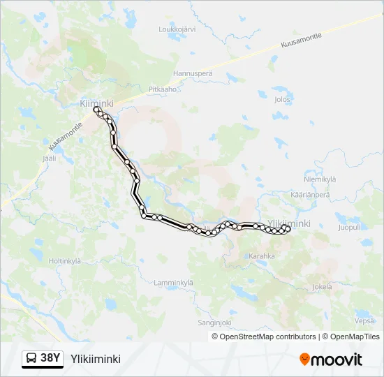 38Y  Line Map