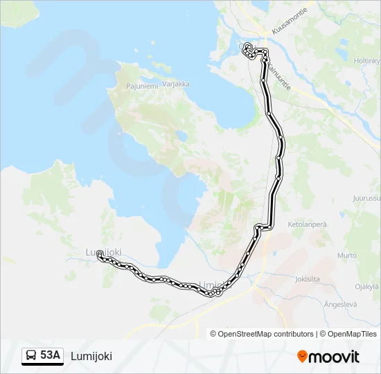 53A  Line Map
