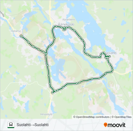 KOIVURANTA Bus Line Map