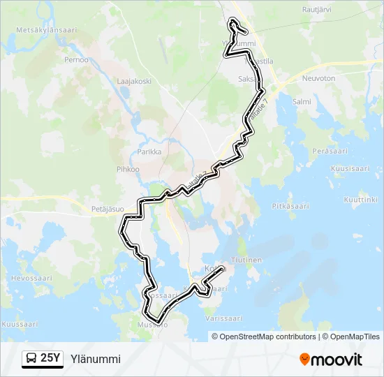 25Y Bus Line Map