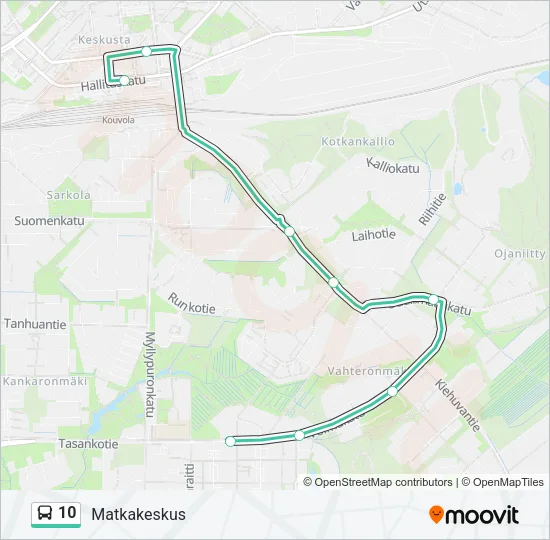10  Line Map