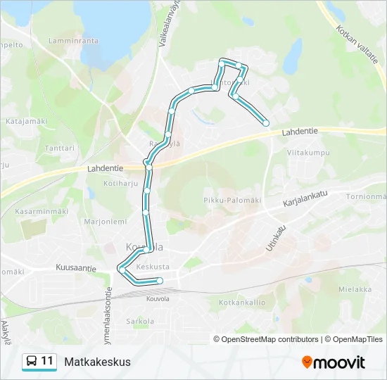11  Line Map