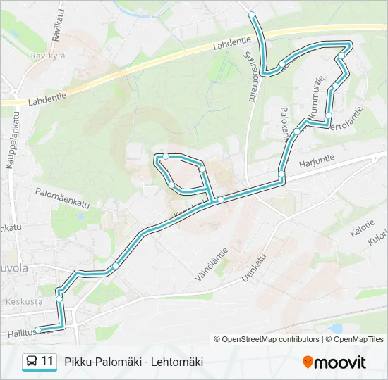 11  Line Map