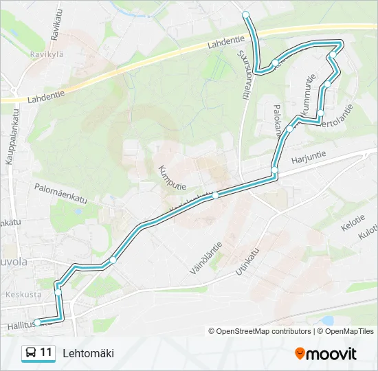 11  Line Map
