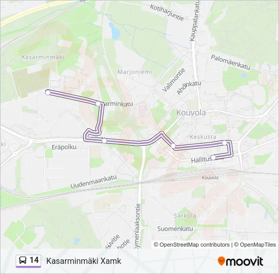 14  Line Map