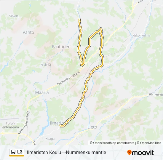 L3 Bus Line Map