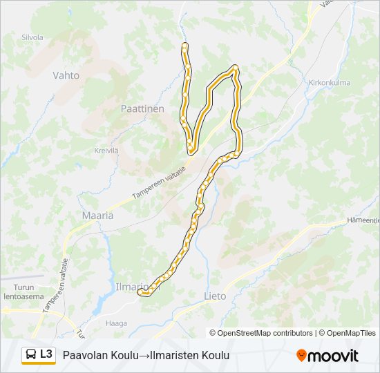 L3 Bus Line Map