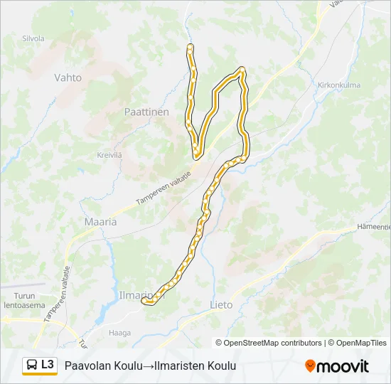 L3 Bus Line Map