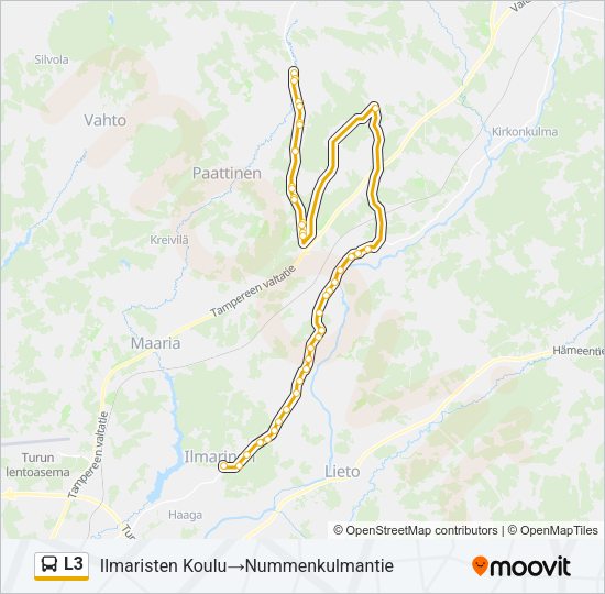 L3 Bus Line Map