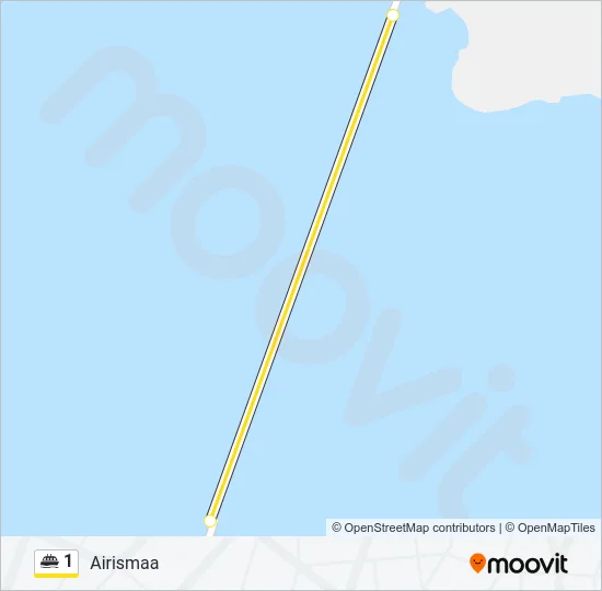 1 Ferry Line Map