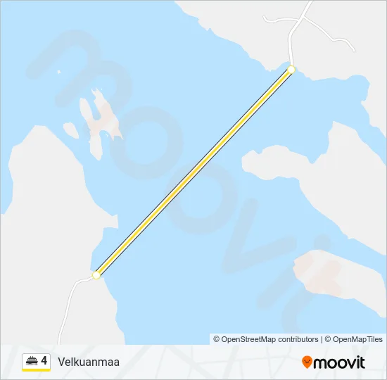 4 Ferry Line Map