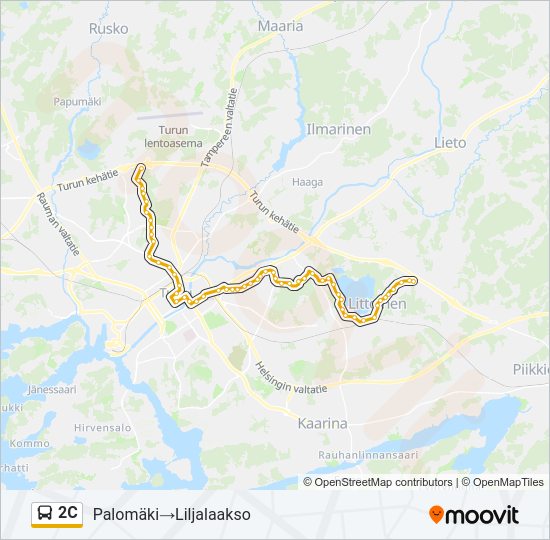 2C Bus Line Map