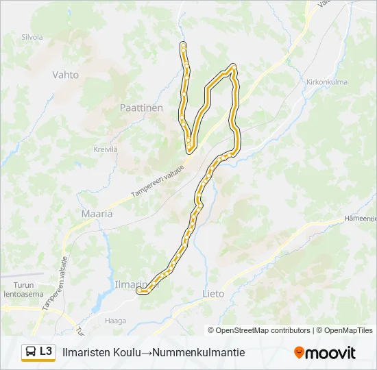 L3 Bus Line Map