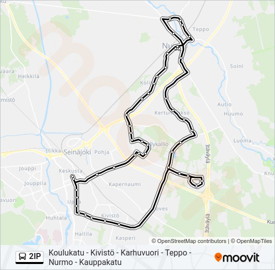 2IP Bus Line Map
