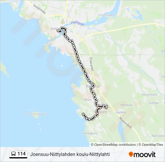 114  Line Map