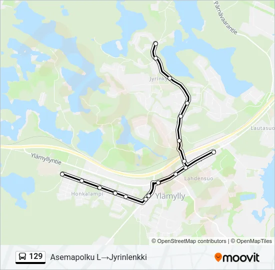 129  Line Map